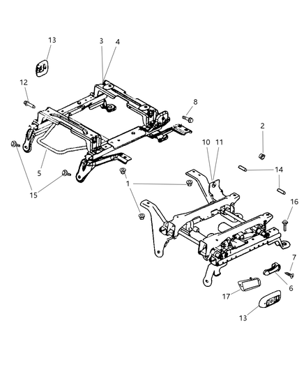Towel Bar Seat Adjuster Handle