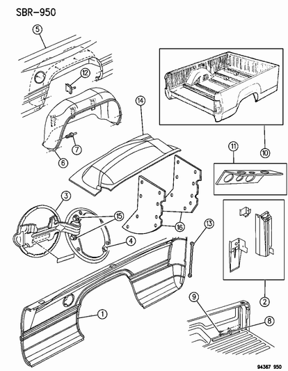 Bracket, Tail Lamp Mounting, Right