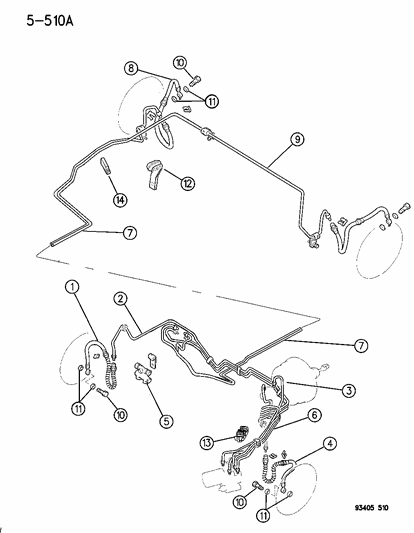 Tube Assembly, Master Cylinder To Valve