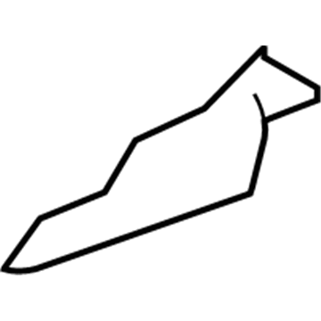 Cushion Rear Seat Left, Includes Cover