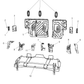 Strap Seat Include Cable