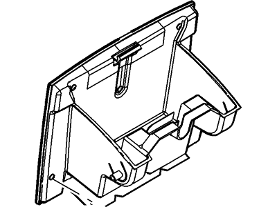 Compartment Assy - Rear Stowage