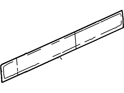 Cover - Body Side Door Track