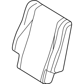 Cover Rear Seat Back 2Nd Row