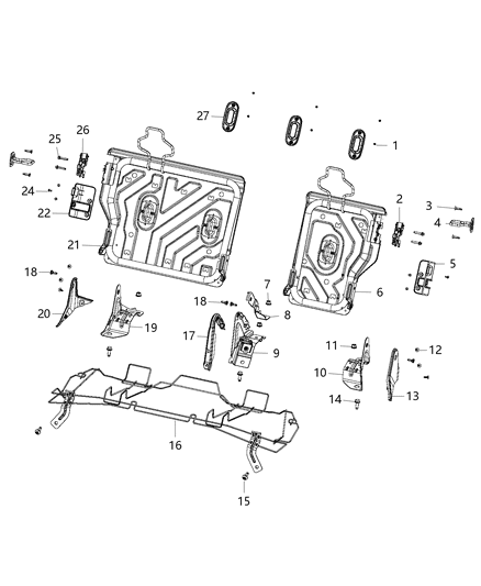 Shield Seat Right Outboard