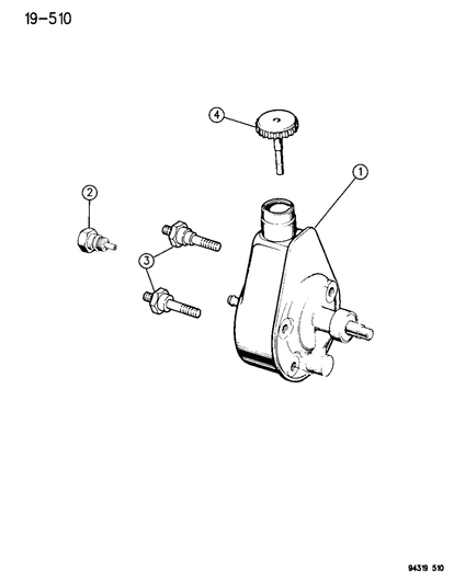 Pump Assembly, Power Steering
