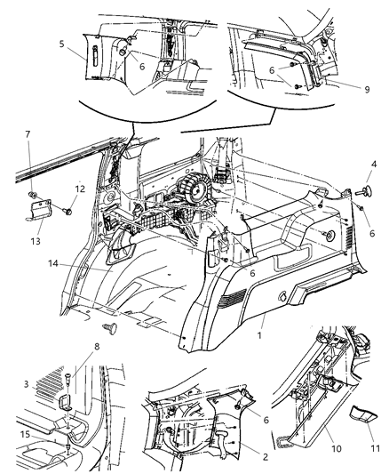 Panel Rear Header