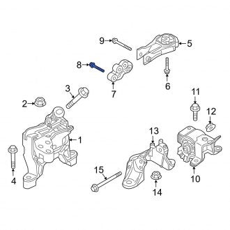 New OEM Genuine Mazda, Engine Torque Strut Bolt - Part # 9YA02A423