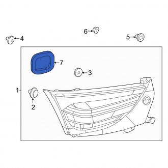 New OEM Genuine Mazda, Tail Light Gasket - Part # DN4E513H8