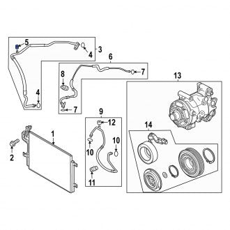 New OEM Genuine Mazda, A/C Service Valve Cap - Part # BJY7614J7