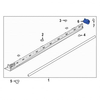 New OEM Genuine Mazda, Left Stone Deflector - Part # DGH951PW1