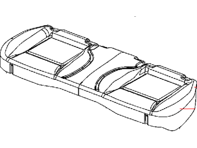 Cover Rear Seat Cushion