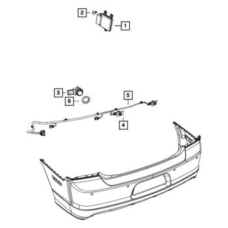 New OEM Parking Aid Control Module Fits, 2011-2014 Dodge Charger - Part # 56054121AD