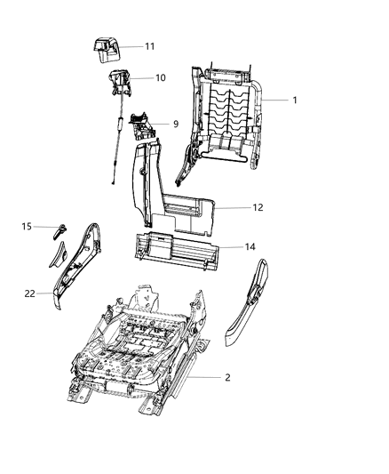 Motor Power Seat Height Adjustment