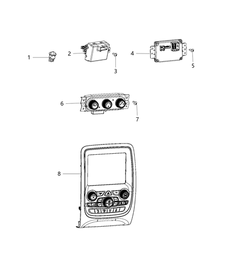 Center Stack Vehicle Feature Controls