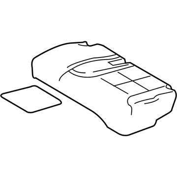 Pad - Rear Seat Cushion