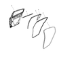 Weatherstrip Rear Door Belt Inner