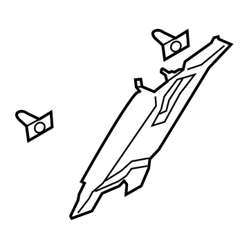 Trim - "B" Pillar