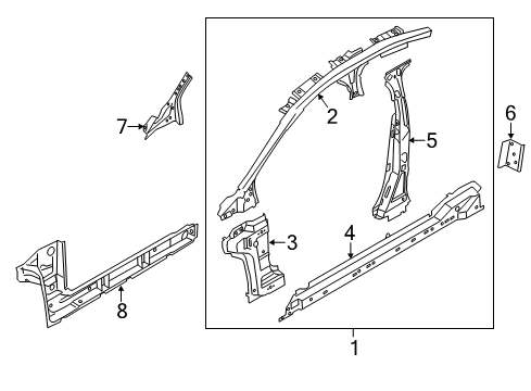 Hinge Pillar Reinforcement