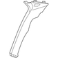 Panel C Pillar Inner Lower, Includes Clips