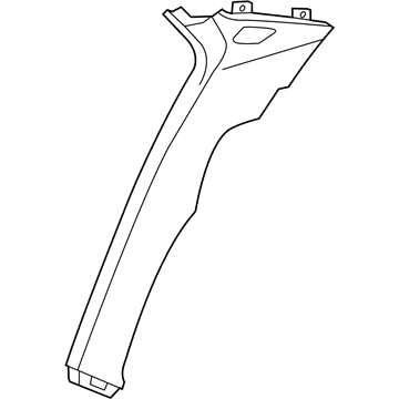 Panel C Pillar Inner Lower, Includes Clips