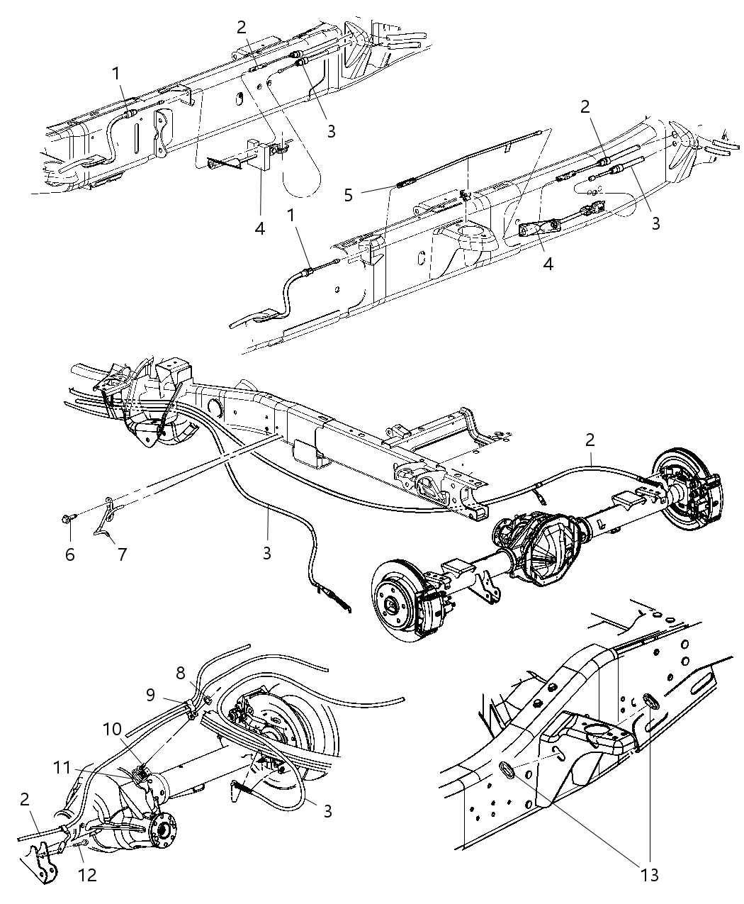 Cable Parking Brake