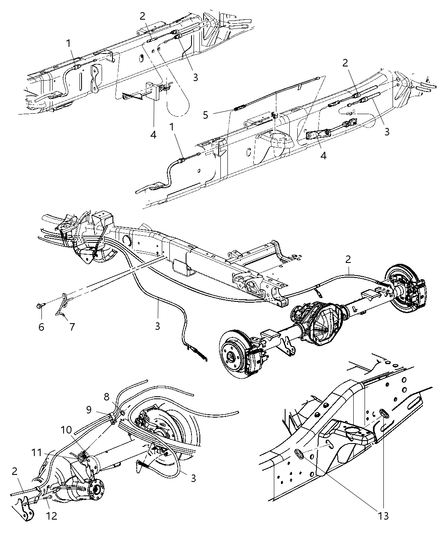 Cable Parking Brake
