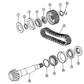 Gear Set, Matched, Transfer Shaft & Ring Gear