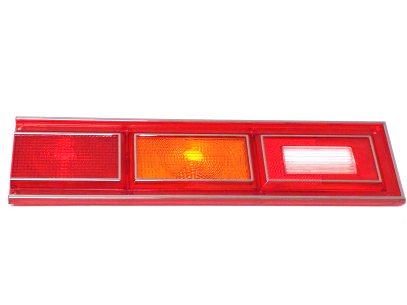 New OEM 1980-1981 Chevrolet Citation Passenger Rear Tail Lamp Lens DLX Type, Part # 5971112