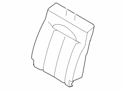 Cover Assy - Rear Seat Back