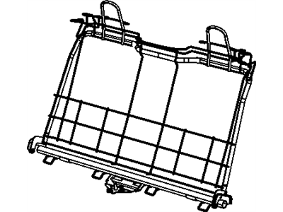 Frame Rear Seat Back