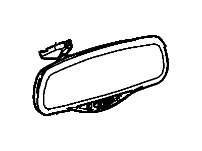Mirror Assy - Rear View - Inner