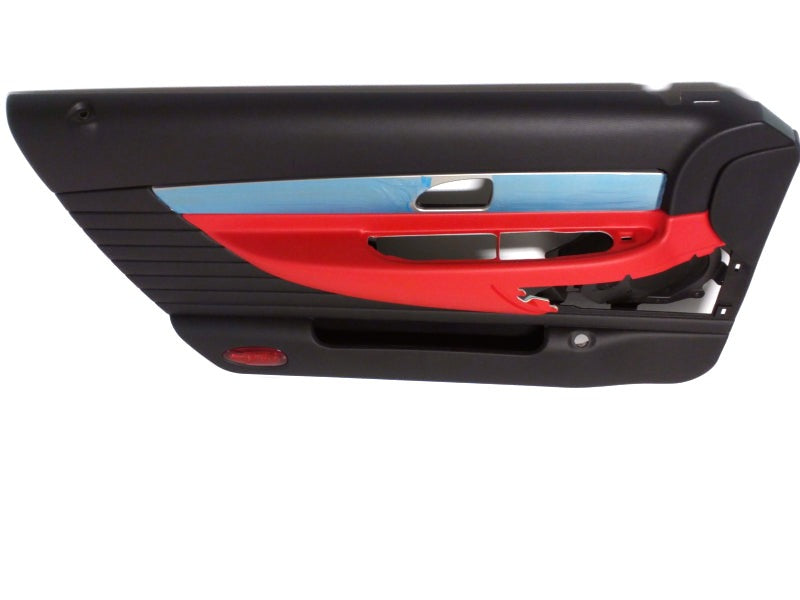New OEM 2005 Ford Thunderbird 50th Ed Driver's Left Door Trim Panel Red, Part # 5W6Z-7623943-AAA