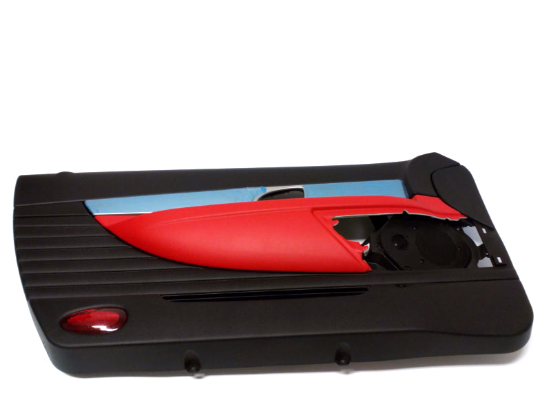 New OEM 2005 Ford Thunderbird 50th Ed Driver's Left Door Trim Panel Red, Part # 5W6Z-7623943-AAA