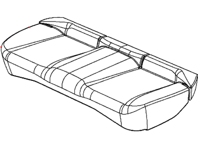 Cover Rear Seat Cushion