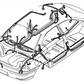 New 2000-2003 Fits Chrysler Neon Wiring-Rear Door - Part # 4794625AB