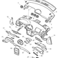 Striker Glove Box Door Latch