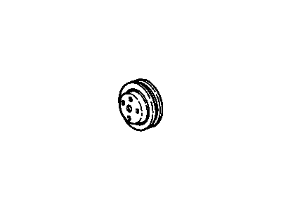 Pulley, Fan And Coolant Pump