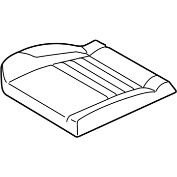 Cover Assy - Rear Seat Cushion