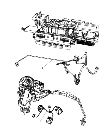 Wiring A/C And Heater