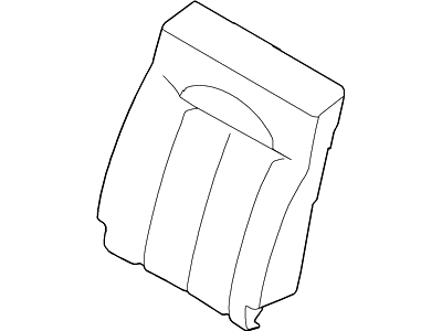 Cover Assy - Rear Seat Back