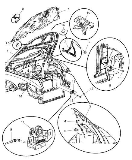 Striker Hood Latch