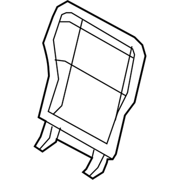 Frame - Rear Seat Back Retaining