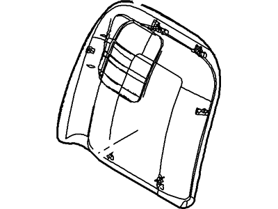 Cover Assy - Seat Back