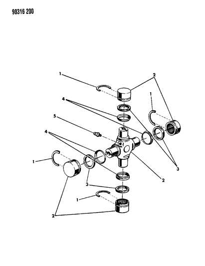 Cross Package, U-Joint