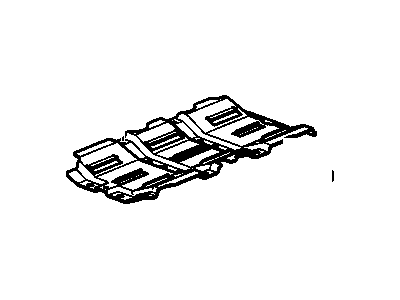 Deflector, Engine Oil Pan
