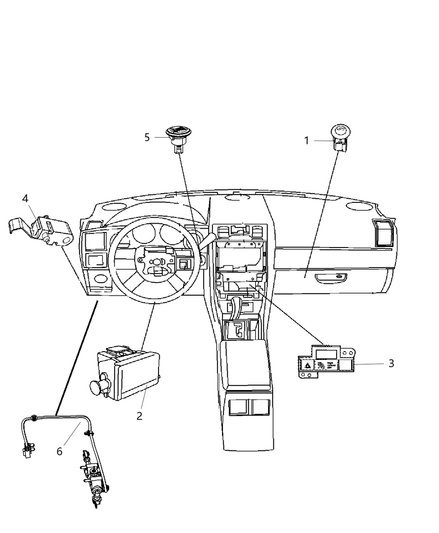 Switch Instrument Panel