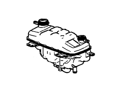 Tank, Engine Coolant Recovery