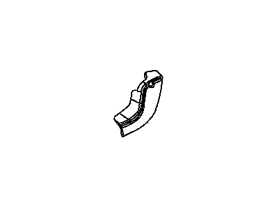 New 2006-2010 Fits Chrysler Commander Shield-Seat - Part # 1DT381D1AA