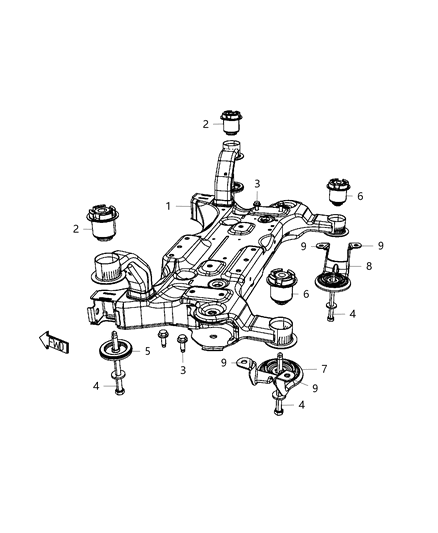 Bracket Crossmember